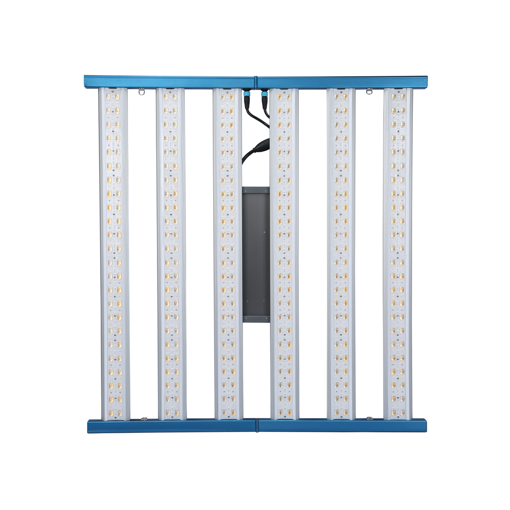 HortiSpectra B600 PRO MAX | Professionelle 600W LED Grow Lampe | Vollspektrum | Bis zu 720W Systemleistung | 3,15 µmol/J | VEG & BLOOM