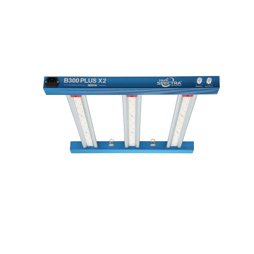 HortiSpectra B300 PLUS X2 – Professionelle 300W LED Pflanzenlampe