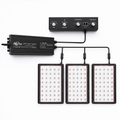 HortiSpectra QBLE-300 Super Lens – 300W Dual-Channel LED Pflanzenlampe mit UV lamp IR